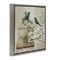 Stupell Industries Neutral Birdcage Menagerie Floating Frame, design by Elaine Vollherbst